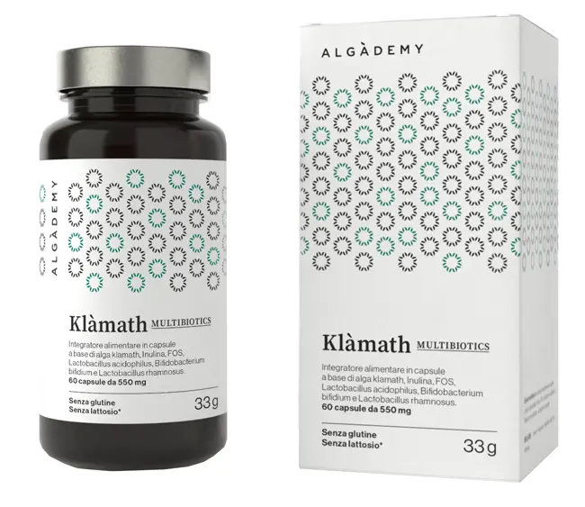 Algademy Klamath Multibiotics 60 Compresse