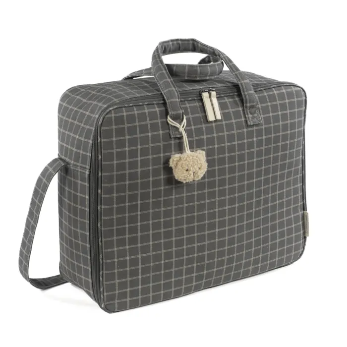 borsa suitcase checks