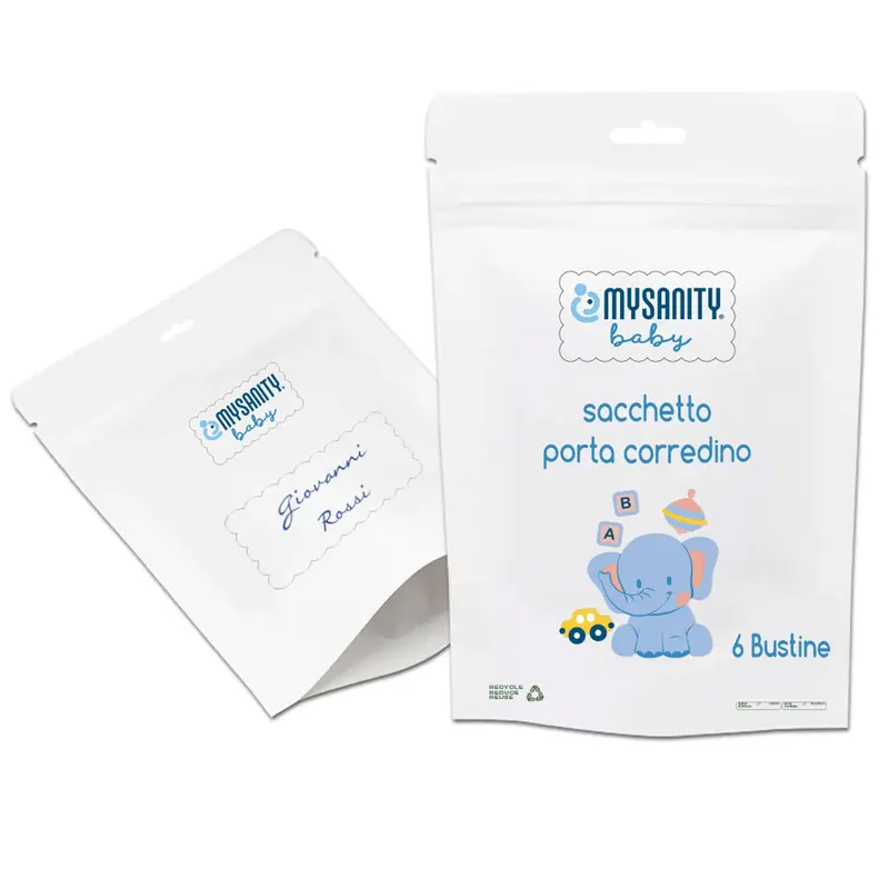 Bustine Porta Corredino 6 pezzi