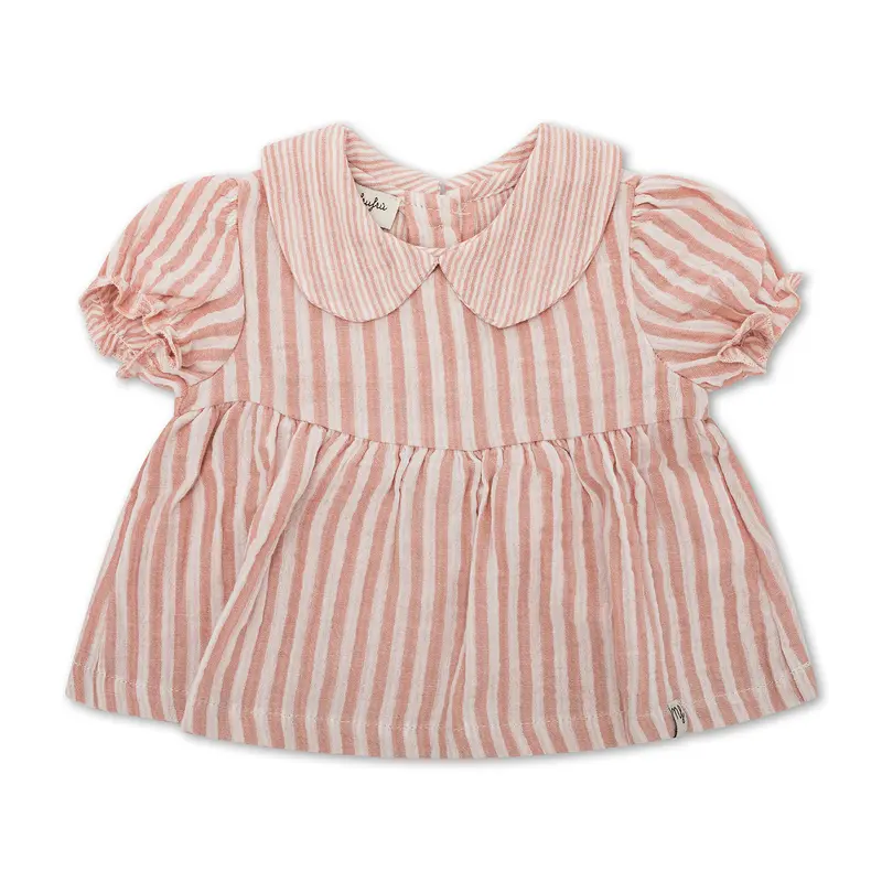Camicia righe rosa