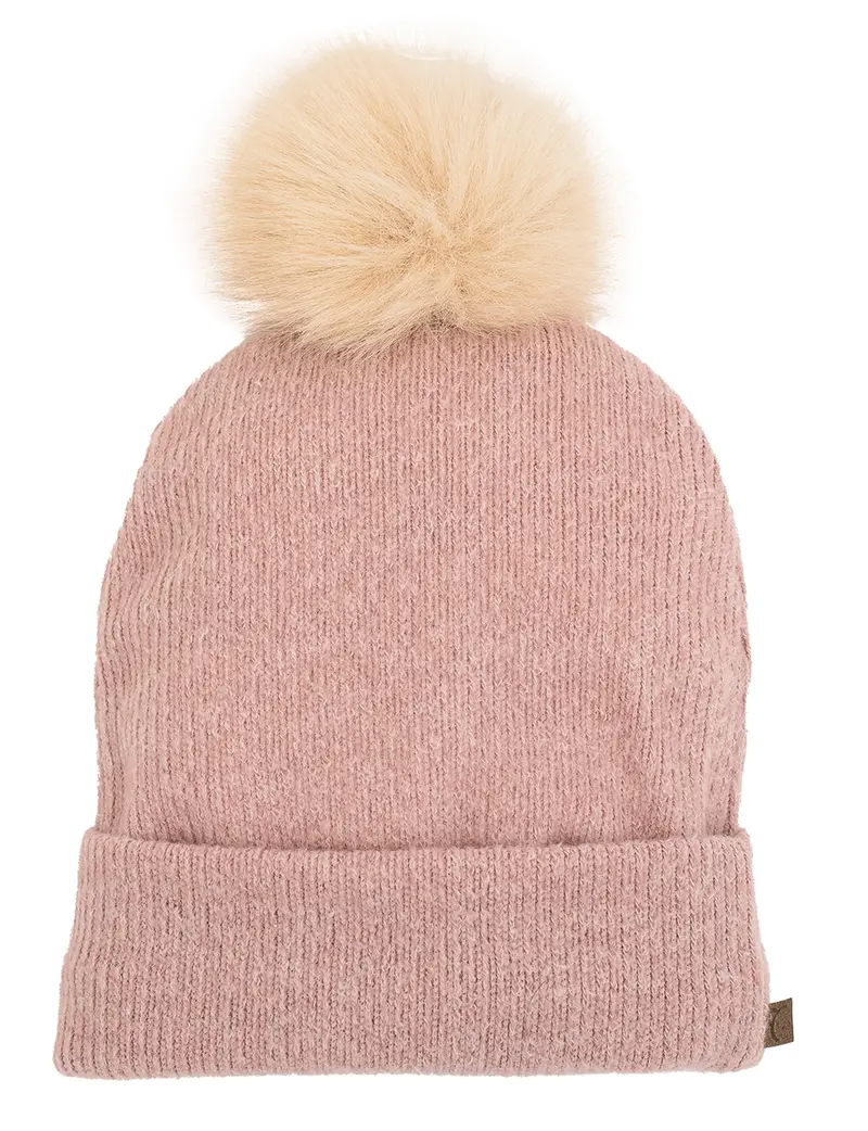 Cappello con pompon Calamaro