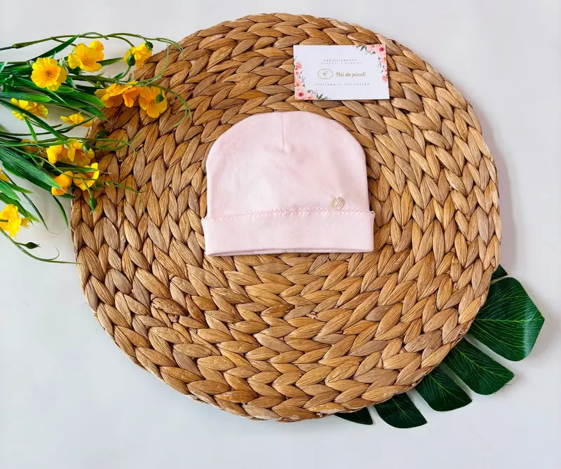 Cappello Cotone Caldo Rosa Purete'