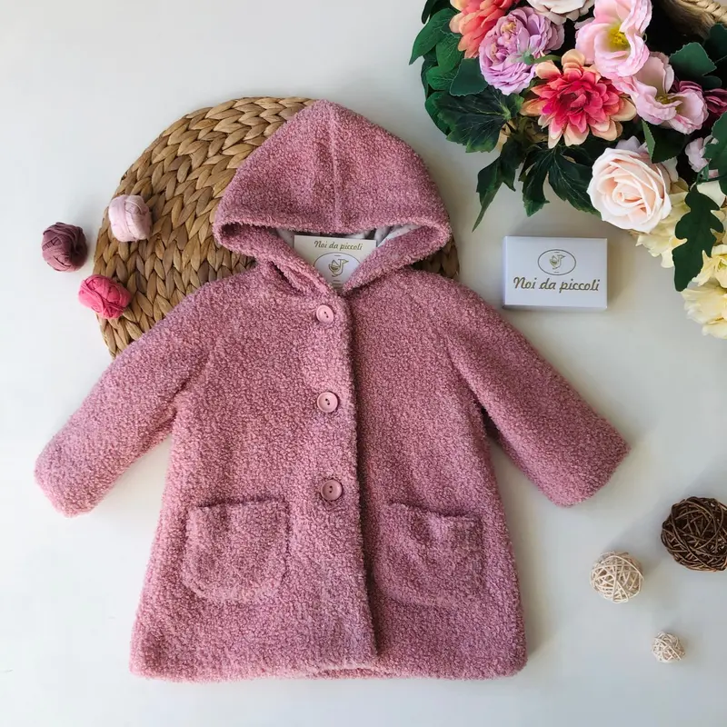 Cappottino Teddy Rosa