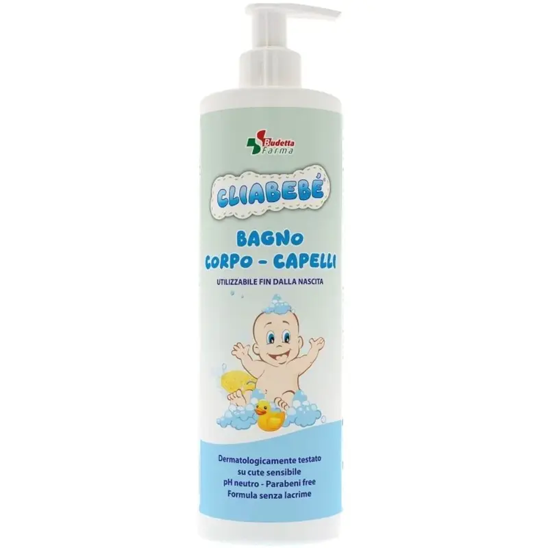Cliabebe' bagno corpo capelli 500ml