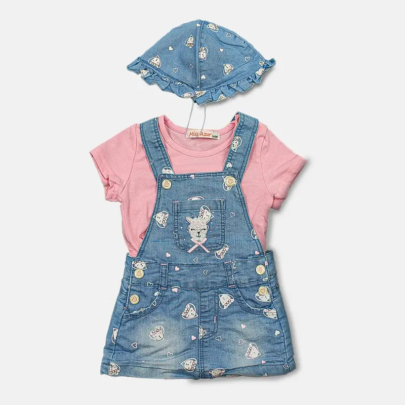 Completo Denim Neonata
