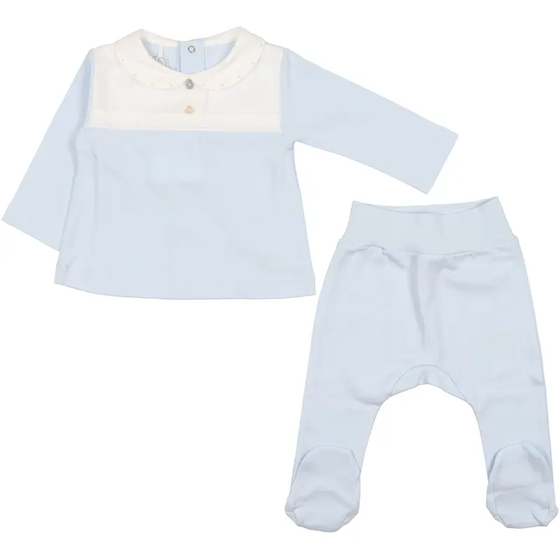Completo in Cotone con Ricamo