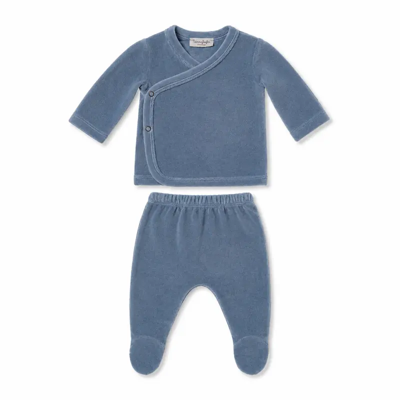 Completo New born Azzurro