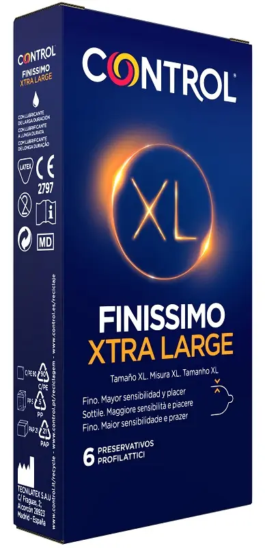 Control Finissimo Original Xl 6 Pezzi