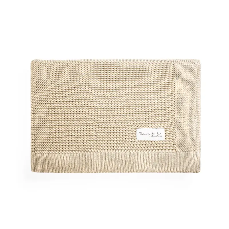 Coperta Bamboo e Cotone Crema