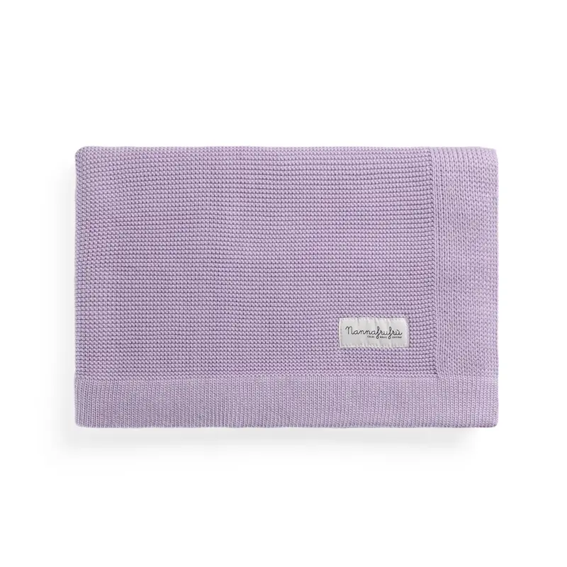 Coperta Bamboo e Cotone Lilla