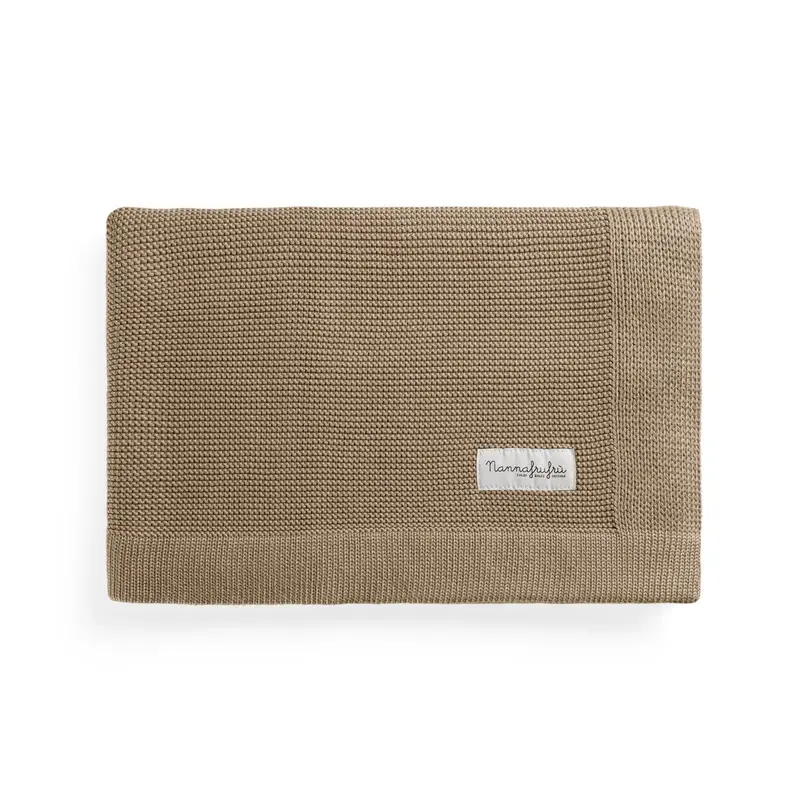 Coperta Bamboo e Cotone Sabbia