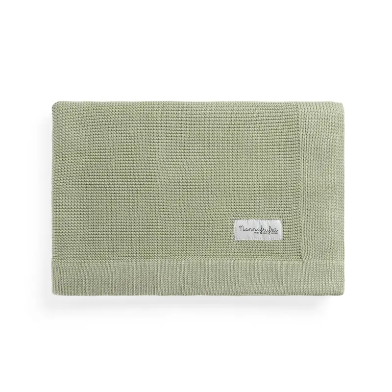 Coperta Bamboo e Cotone Salvia