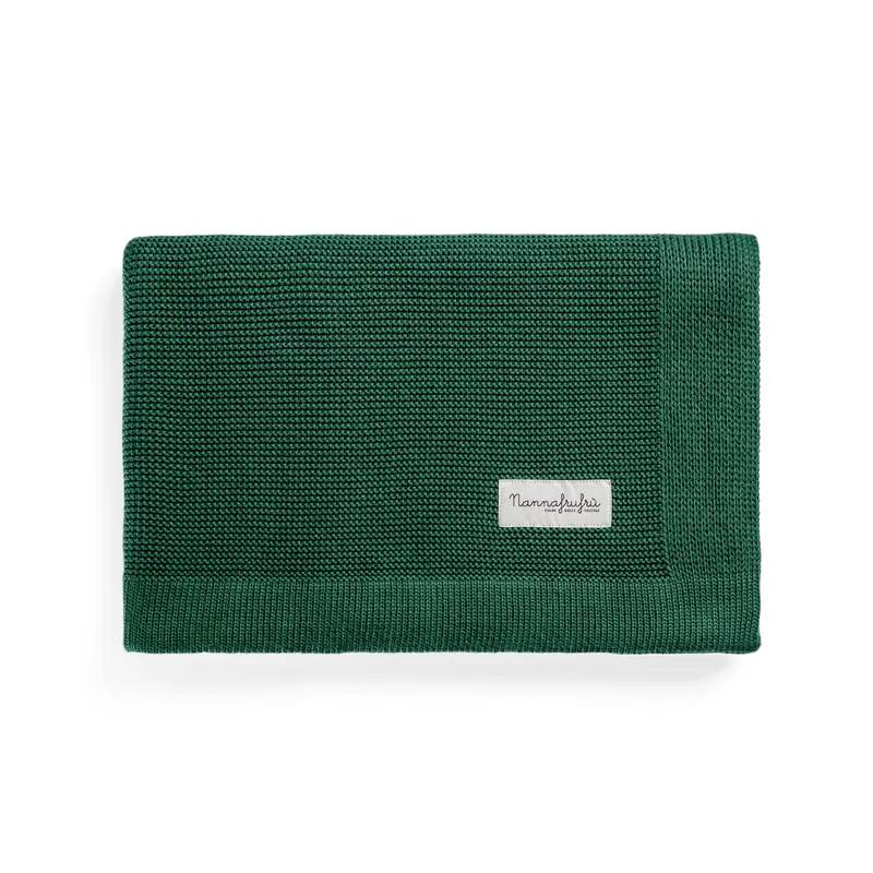 Coperta Bamboo e Cotone Verde