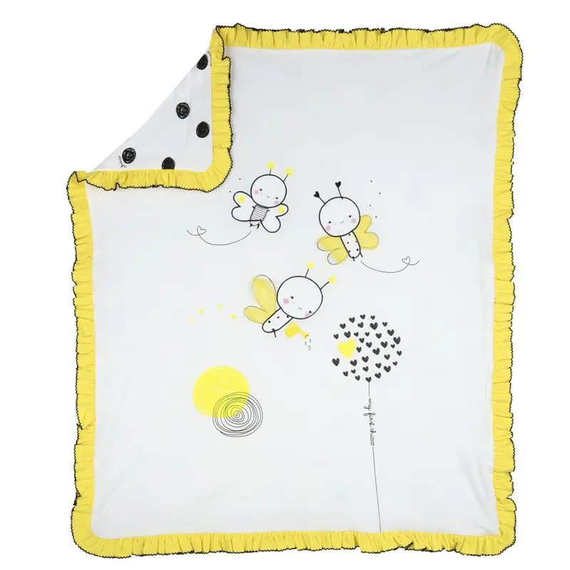 Coperta Reversibile Gialla E Bianca, Chicco