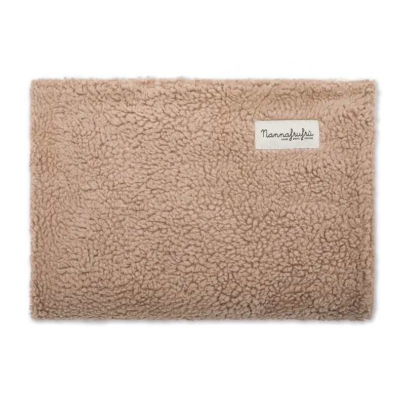 Coperta teddy Beige