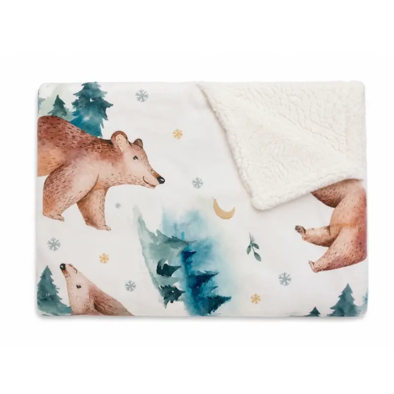 Coperta Teddy Orso
