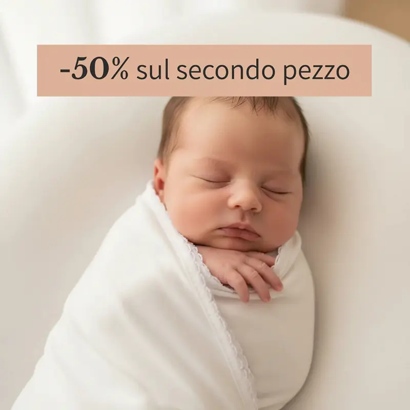 Copertina leggera 60x60 in Cotone Basic