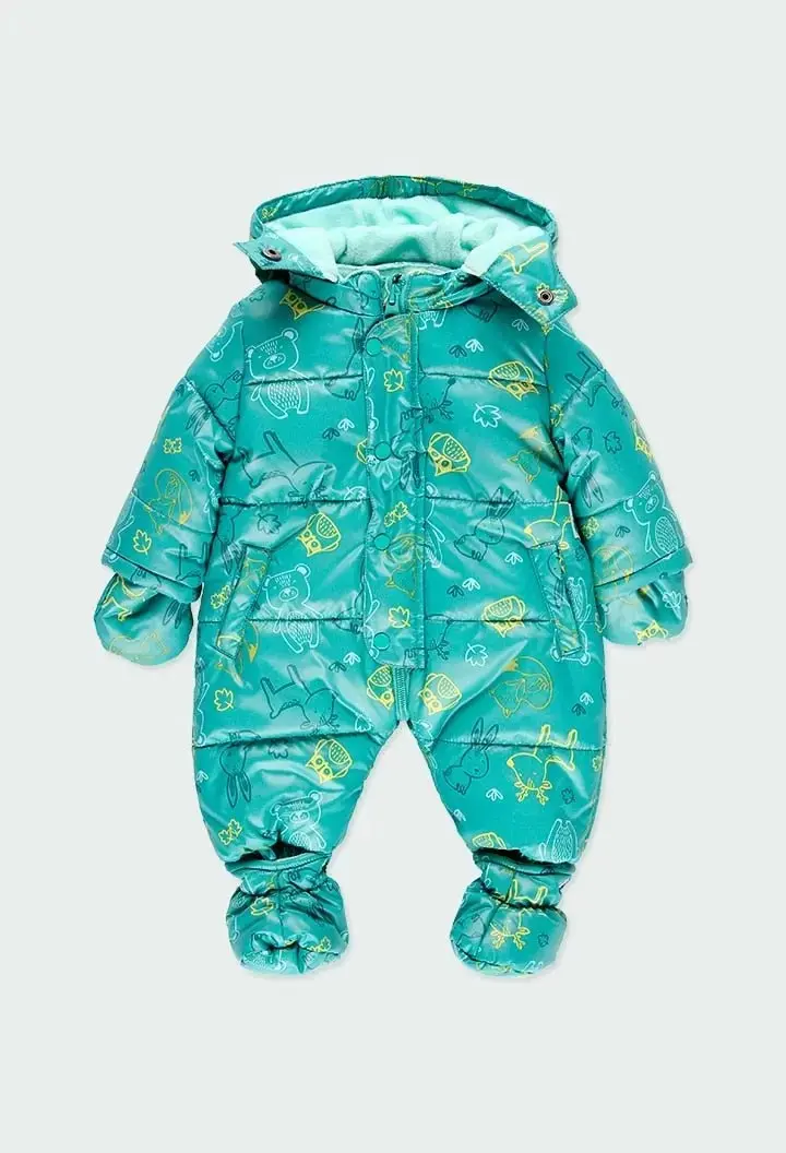 Eskimo Verde con Interno in Pile