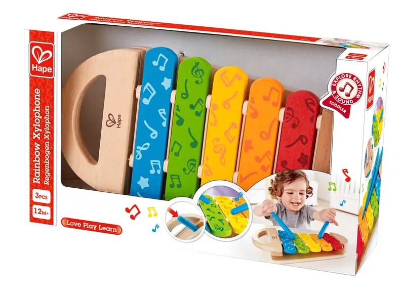 Hape Xilofono Arcobaleno - E0606
