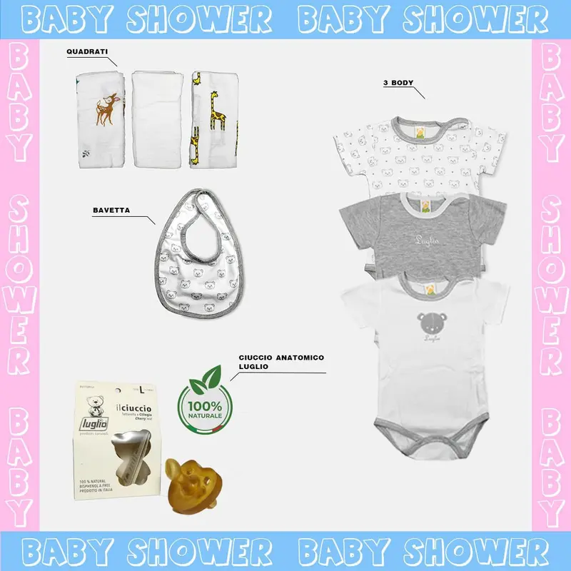 Kit Baby Shower Basic