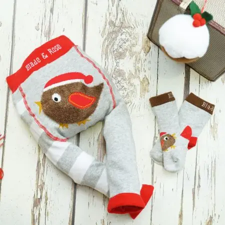 Leggins Natale 2-3 Anni
