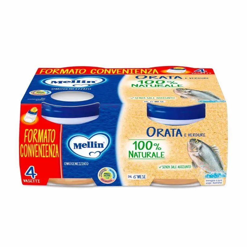 Mellin - Omogeneizzato Orata