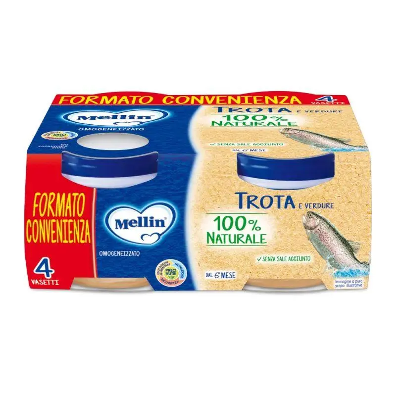 Mellin - Omogeneizzato Trota e Verdure