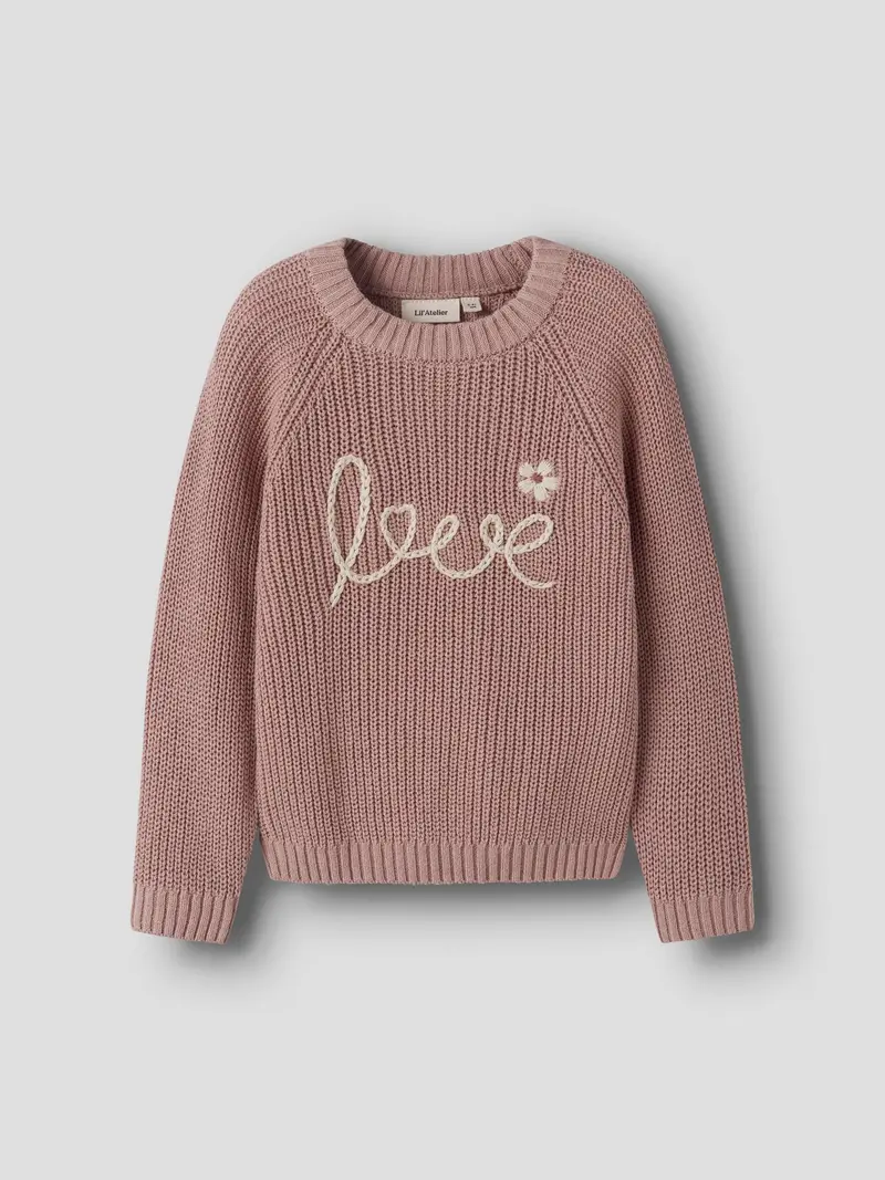 Nmfemlen emb knit lil
