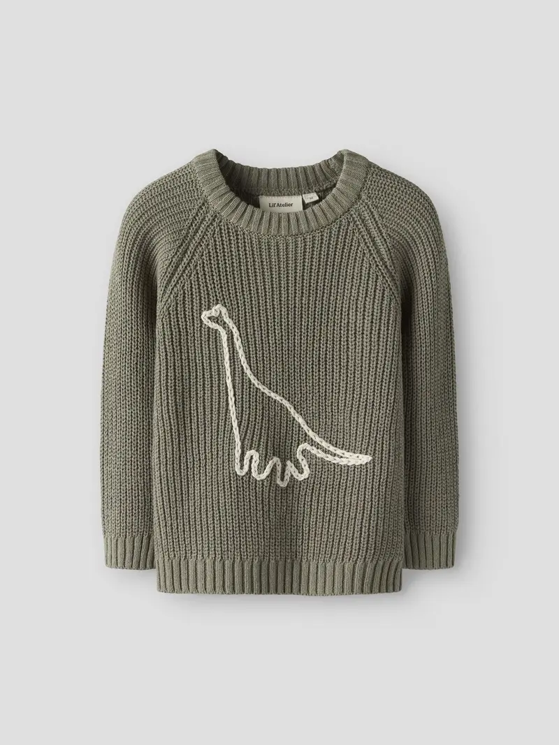 Nmmemlen emb knit lil