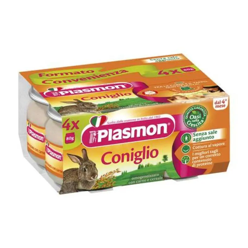 Plasmon - Omogeneizzato Coniglio