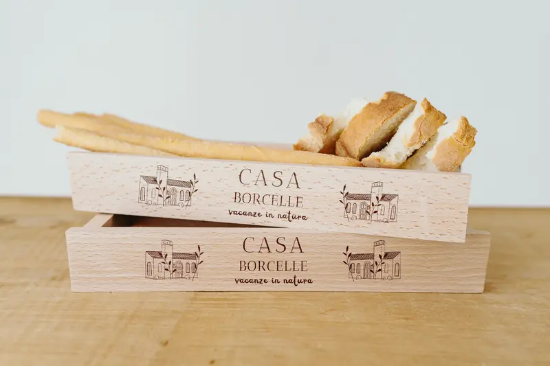 Porta Pane e grissini personalizzato