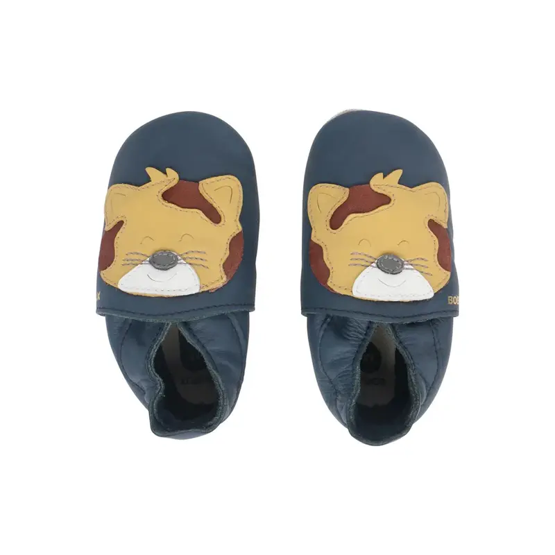 Scarpine Soft Sole Leopard Navy
