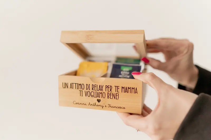 Scatola Tè personalizzata