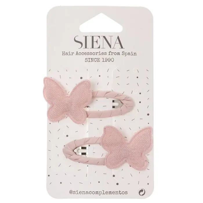 Set 2 Mollettine con Farfalla Siena