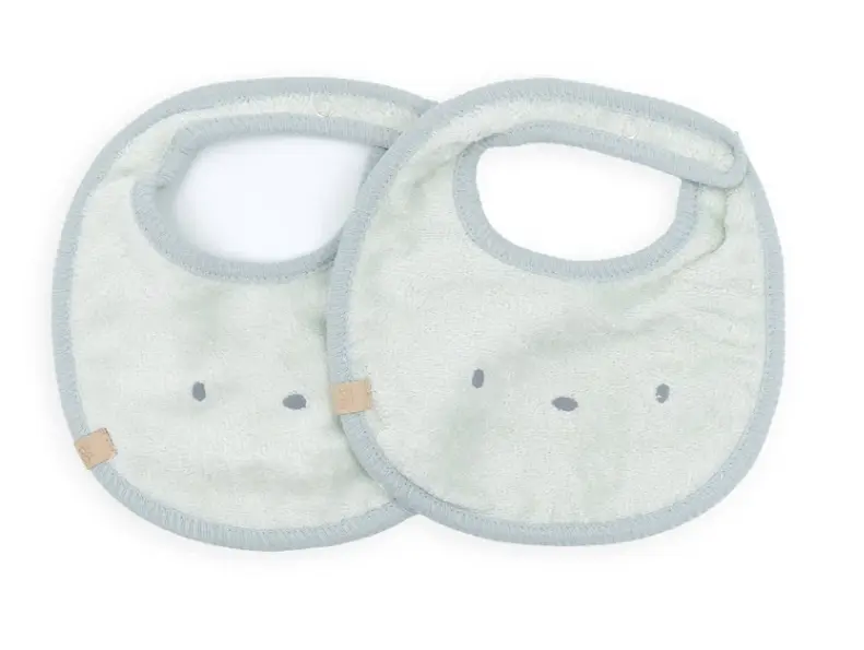 Set bavaglini 2 pezzi - Sky grey
