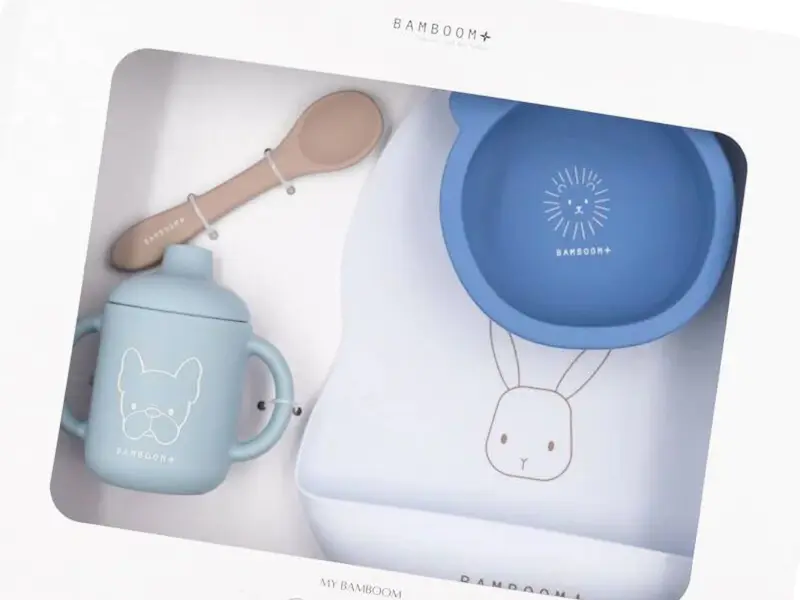 Set prima pappa - azzurro - BB