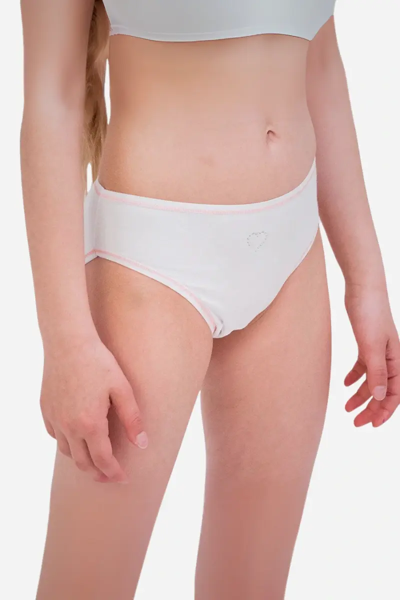 Slip bambina in cotone e modal