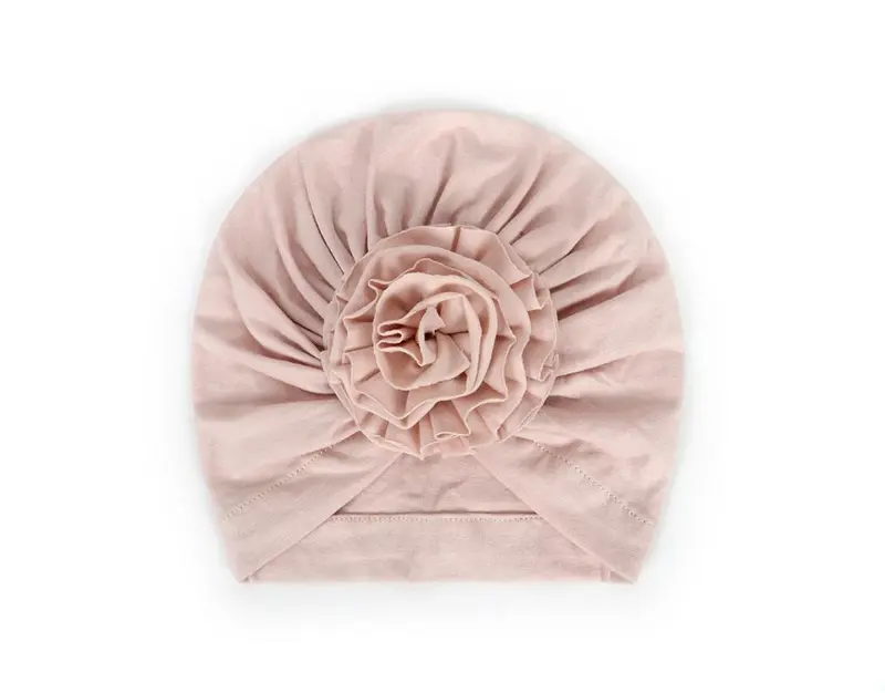 Turbante con rosa